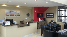 iShine Car Wash Detail Lobby